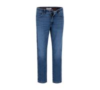 Wrangler Jeans Herren Flexibel,Slim Fits Baumwolle blau, 33/32