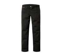 Wrangler Jeans Herren Regular Fits Baumwoll-Stretch schwarz, 36/34