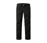 Wrangler Jeans Herren Regular Fits Baumwoll-Stretch schwarz, 36/36