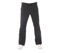 Wrangler Jeans Herren Stretch Bootcut Jacksville Jeanshose Hose Denim Black w32, Farbe: Black Out, Größe: 32W / 32L