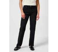Wrangler Jeans Sunset Sugarcove 112350727 Schwarz Damen W28 L32 Straight Fit