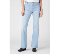 Wrangler Jeans "West Coast" - Flared fit - in Hellblau - Größe W38/L32 | Damenjeans