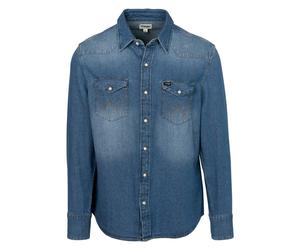 Wrangler Jeanshemd 27 MW mid stone 3XL