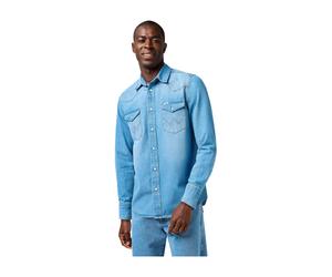 Wrangler Jeanshemd Western Mid Light Wash