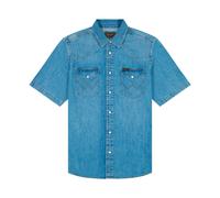 Wrangler Jeanshemd Western mid light wash M