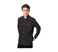 Wrangler Jeanshemd Western Rinse Black