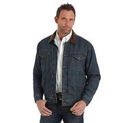 Wrangler Jeansjacke mit Cordkragen, gefüttert