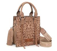 Wrangler Kleine Umhängetasche für Damen, Werkzeug-Handtasche mit Tragegriff und Mini-Tragetasche, Angel Khahi