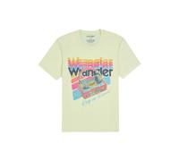 WRANGLER Kurzarm T-Shirt keep on runnin tee marshmallow 112378556 - STRANGER THINGS XL