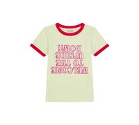WRANGLER Kurzarm T-Shirt the upside down tee marshmallow 112378558 - STRANGER THINGS S
