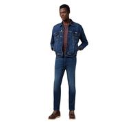 Wrangler Larston Jeans Slim Tapered Fit in Fog Blue W29 / L34 Slim Fit