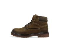 Wrangler Leder-Boots "Allan" in Braun - Größe 44 | Herrenstiefel