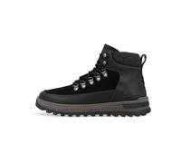 Wrangler Leder-Boots "Tommy" in Schwarz - Größe 43 | Herrenstiefel
