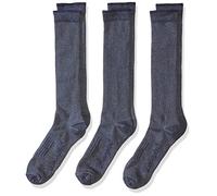 Wrangler Leichte Ultra-Dri-Stiefelsocken für Herren, 3 Paar, Marineblau, Large