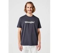 WRANGLER LOGO TEE Kurzarm T-Shirt black grey 112350526 XXL
