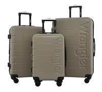 Wrangler Maverick 3-teiliges Gepäck-Set, Silber-Salbei, 28 inches