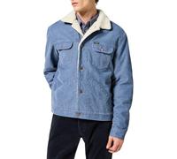 Wrangler Men's 124MJ Sherpa Jacket, Grisaille, S