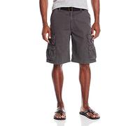 Wrangler Men's Big-Tall Authentics Premium Cargo Short, Anthracite Twill, 48