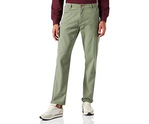 Wrangler Men's Casey Jones Chino Pants, DEEP Lichen Green, W27 / L32