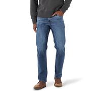 Wrangler Men's Free-to-Stretch Relaxed Fit Jean, Knox, 36W x 29L