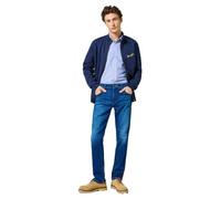5-Pocket-Jeans WRANGLER "GREENSBORO FREE TO STRETCH" Gr. 38, Länge 30, blau (blue jam) Herren Jeans (49605469-38) blue jam