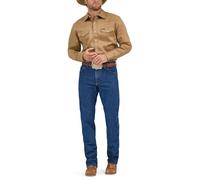 Wrangler Men's Premium Performance Cowboy Cut Reg Jean, Mid Stone, 32W x 32L