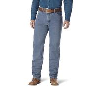 Wrangler Men's Premium Performance Cowboy Cut Reg Jean, Stone Bleach, 33W x 32L