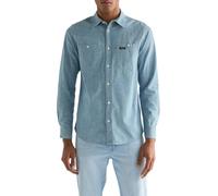 Wrangler, Men's, Shirt, Chambray Shirt