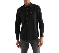 Wrangler Western Langarmhemd 4XL Rinse Black