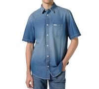 Wrangler Men's SS 1 PKT Shirt, MID Stone, XL