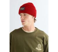 Wrangler Mütze Herren Wolle rot, ONE SIZE