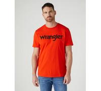 Wrangler - ORANGE.COM LOGO TEE S