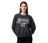 WRANGLER Oversized Sweatshirt fadedblack M