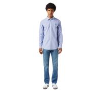 Wrangler Oxford-Hemd in hellblau mit kleinen Logo L Slim Fit