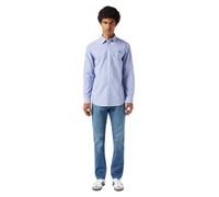 Wrangler Oxford-Hemd in hellblau mit kleinen Logo XL Slim Fit