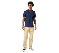 Wrangler Polo Shirt in Dunkelblau mit Drei-Knopfleiste XXL Regular Fit