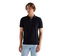 Wrangler Poloshirt in Schwarz mit kleinen Logo S Regular Fit