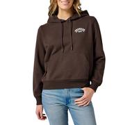 Wrangler Women's Regular Hoodie Hooded Sweatshirt, Mole, XL