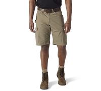 Wrangler Riggs Workwear by Men's Ripstop Ranger Short, Bark, 32