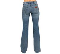 Wrangler Shelby 11MPESY Damen Retro High Rise Hose Jeans 30 x 30