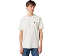 Wrangler Men's Sign Off Tee T-Shirt, Vintage White, Small