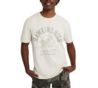 WRANGLER Stranger Things Hawkins High Tee Marshmallow Männer T-Shirt weiß M