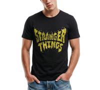 WRANGLER Stranger Things Tee Washed Black Männer T-Shirt schwarz Streetwear