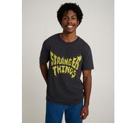 Wrangler Stranger Things Tee Washed Black T-Shirt schwarz in M