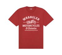 Wrangler T-Shirt American Tee ruby wine XXL