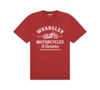 Wrangler T-Shirt American Tee ruby wine L