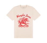 Wrangler T-Shirt Girlfriend Tee worn white XL