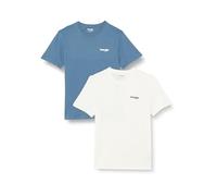 Wrangler Sign Off Regular Kurzarm-t-shirt 2 Einheiten