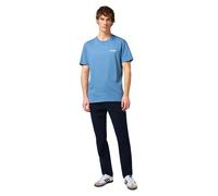 Wrangler Sign Off Regular Short Sleeve T-shirt 2 Units Weiß,Blau L Mann (Herstellerartikelnummer: W7BZFQ84Z-00-L)
