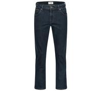 Wrangler Texas Herren-Stretchjeans - Herrenjeans Regular Fit Authentic Straight (W38/L32, Blue Black)